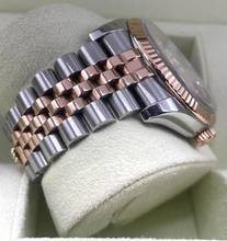 Thumbnail von Rolex Datejust 36 Steel/Rose Anniversary Pink Diamond Dial BOX+PAPERS Top Condition year: 2011 jubilee