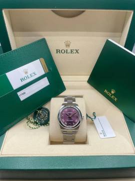 Rolex Oyster Perpetual 31 Grape Dial FULL SET with Box&Papers Discontinued like NEW