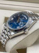 Thumbnail von Rolex Day-Date 40 BLUE ROMAN Dial 2017 Full Set Box&Papers nice Condition Ref: 228239 FULL SET WITH BOX AND PAPERS year:2017