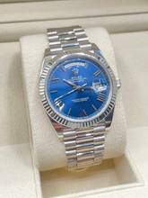 Thumbnail von Rolex Day-Date 40 BLUE ROMAN Dial 2017 Full Set Box&Papers nice Condition Ref: 228239 FULL SET WITH BOX AND PAPERS year:2017