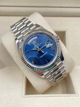 Thumbnail von Rolex Day-Date 40 BLUE ROMAN Dial 2017 Full Set Box&Papers nice Condition Ref: 228239 FULL SET WITH BOX AND PAPERS year:2017