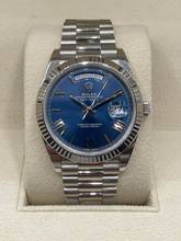 Thumbnail von Rolex Day-Date 40 BLUE ROMAN Dial 2017 Full Set Box&Papers nice Condition Ref: 228239 FULL SET WITH BOX AND PAPERS year:2017