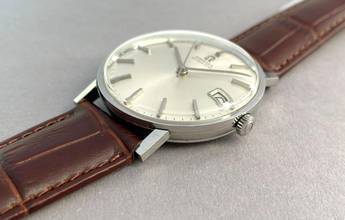Thumbnail von Omega Genève Vintage Automatic Automatik Date Beautiful Condition 162009