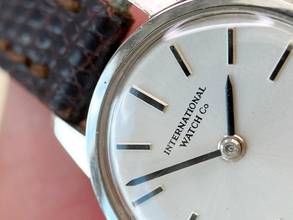 Thumbnail von IWC Lady Damen 20mm Steel Good Condition with Original Box 2795