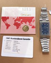 Thumbnail von Omega De Ville Tank Blue Linen Dial PAPERS 155007 155007