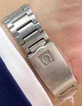 Thumbnail von Omega De Ville Tank Blue Linen Dial PAPERS 155007 155007