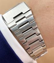 Thumbnail von Omega De Ville Tank Blue Linen Dial PAPERS 155007 155007