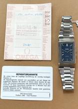 Thumbnail von Omega De Ville Tank Blue Linen Dial PAPERS 155007 155007