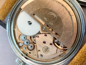 Thumbnail von Omega Genève Serviced Geneve Vintage Automatic Automatik Blue Dial 1660163 1660163