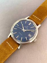 Thumbnail von Omega Genève Serviced Geneve Vintage Automatic Automatik Blue Dial 1660163 1660163