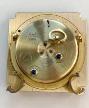 Thumbnail von Cartier Table Clock Vintage Table Clock Reisewecker Tischuhr Alarm Blue Lapis