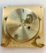 Thumbnail von Cartier Table Clock Vintage Table Clock Reisewecker Tischuhr Alarm Bordeaux Red