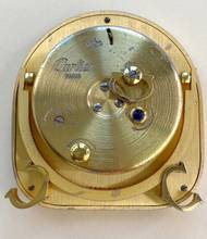 Thumbnail von Cartier Table Clock Vintage Table Clock Reisewecker Tischuhr Alarm Blue Lapis