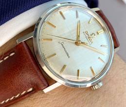 Thumbnail von Omega Seamaster DeVille Serviced Seamaster Pre De Ville Vintage Automatic Automatik Linen dial