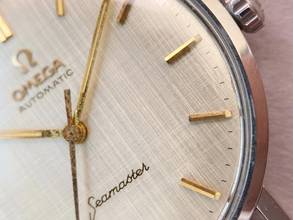Thumbnail von Omega Seamaster DeVille Serviced Seamaster Pre De Ville Vintage Automatic Automatik Linen dial