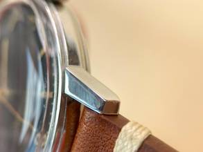 Thumbnail von Omega Seamaster Serviced Seamaster Vintage Automatic Automatik black restored dial 165002 165002
