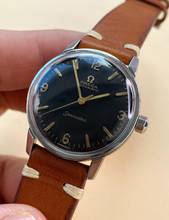 Thumbnail von Omega Seamaster Serviced Seamaster Vintage Automatic Automatik black restored dial 165002 165002