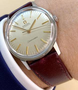  Omega Seamaster Serviced Seamaster Vintage Automatic Automatik Radial Dial 165001 165001 