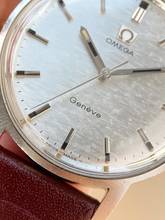 Thumbnail von Omega Genève Serviced Geneve Vintage Linen Dial 135070 135070