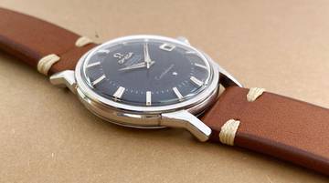 Thumbnail von Omega Constellation Serviced Constellation Pie Pan Vintage Automatic Automatik Black Restored Dial 168005 168005