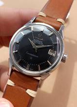 Thumbnail von Omega Constellation Serviced Constellation Pie Pan Vintage Automatic Automatik Black Restored Dial 168005 168005