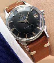 Thumbnail von Omega Constellation Serviced Constellation Pie Pan Vintage Automatic Automatik Black Restored Dial 168005 168005