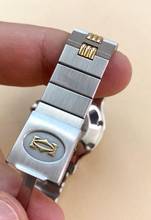 Thumbnail von Cartier Santos Serviced Santos Octagon Good Condition 2966 Lady Damen 2966