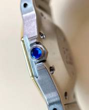 Thumbnail von Cartier Santos Serviced Santos Octagon Good Condition 2966 Lady Damen 2966