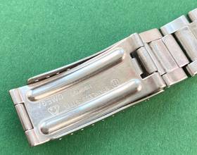 Thumbnail von Omega Genève Serviced Geneve Dynamic Rare Burgundy Dial Vintage Automatic Automatik