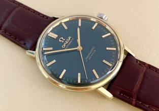 Thumbnail von Omega Seamaster DeVille Serviced Seamaster De Ville Vintage Automatic Automatik Custom Green Dial