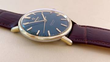 Thumbnail von Omega Seamaster DeVille Serviced Seamaster De Ville Vintage Automatic Automatik Custom Green Dial