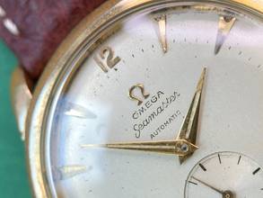 Thumbnail von Omega Seamaster Very Big Seamaster Automatic Bumper 36mm Vintage Automatik ref 2494 2657