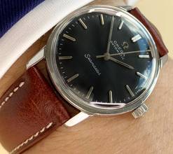 Thumbnail von Omega Seamaster Serviced Seamaster Vintage Automatic Automatik Restored Black Dial 165002 165002