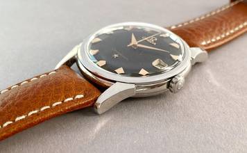 Thumbnail von Omega Constellation Serviced Constellation Pie Pan Vintage Automatic Automatik Unrestored Black Dial 14393 14393