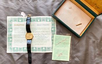 Thumbnail von Rolex Cellini Serviced Cellini Solid Gold Full Set Box Papers 3806 3806