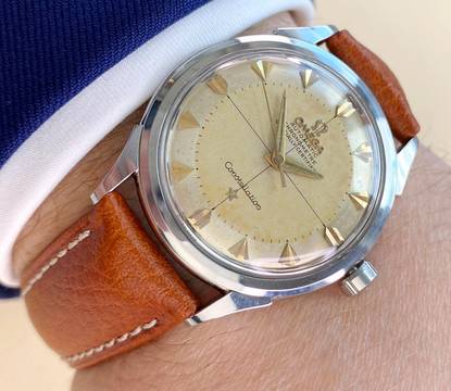  Omega Constellation Serviced Constellation Vintage Automatic Automatik Shark Tooth Indices 2782 2782 