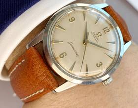 Thumbnail von Omega Seamaster Serviced Seamaster Vintage Automatic Automatik Cream Explorer Dial 14773 14773