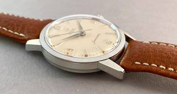 Thumbnail von Omega Seamaster Serviced Seamaster Vintage Automatic Automatik Cream Explorer Dial 14773 14773
