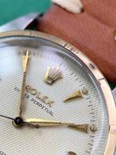 Thumbnail von Rolex Oyster Perpetual Serviced Oyster Perpetual Rare Honeycomb Dial 34mm Vintage 6284 6284