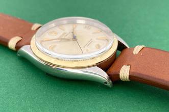 Thumbnail von Rolex Oyster Perpetual Serviced Oyster Perpetual Rare Honeycomb Dial 34mm Vintage 6284 6284
