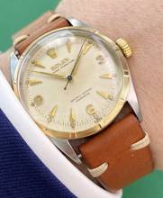 Thumbnail von Rolex Oyster Perpetual Serviced Oyster Perpetual Rare Honeycomb Dial 34mm Vintage 6284 6284