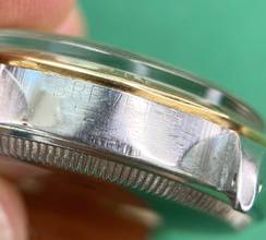Thumbnail von Rolex Oyster Perpetual Serviced Oyster Perpetual Rare Honeycomb Dial 34mm Vintage 6284 6284