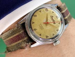 Thumbnail von Breitling Cadette 29mm Military with Lots Of Papers