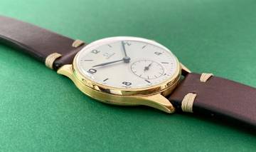 Thumbnail von Omega Classic Serviced Oversize Jumbo 36.5mm Vintage Solid Gold 18ct