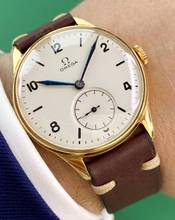 Thumbnail von Omega Classic Serviced Oversize Jumbo 36.5mm Vintage Solid Gold 18ct