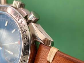 Thumbnail von Omega Speedmaster Vintage Triple Date Automatik Automatic Blue Dial 3750044