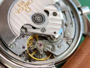 Thumbnail von Omega Speedmaster Vintage Triple Date Automatik Automatic Blue Dial 3750044