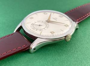 Thumbnail von Omega Classic Vintage Oversize Jumbo 38mm 2505 Steel 2505