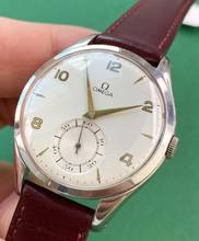 Thumbnail von Omega Classic Vintage Oversize Jumbo 38mm 2505 Steel 2505