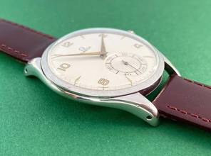 Thumbnail von Omega Classic Vintage Oversize Jumbo 38mm 2505 Steel 2505